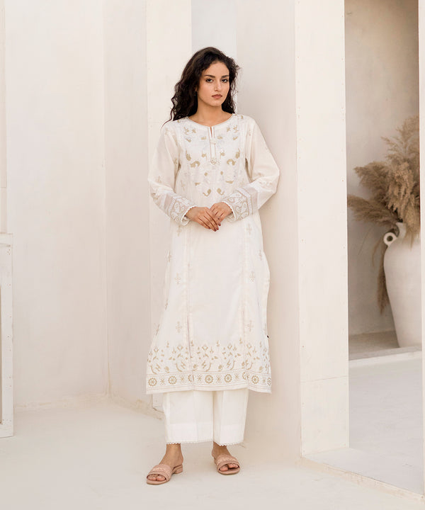 2 Piece - Khaddar Embroidered Suit