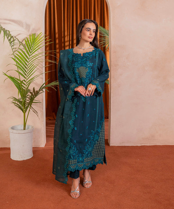 3PC - Embroidered Lawn Suit