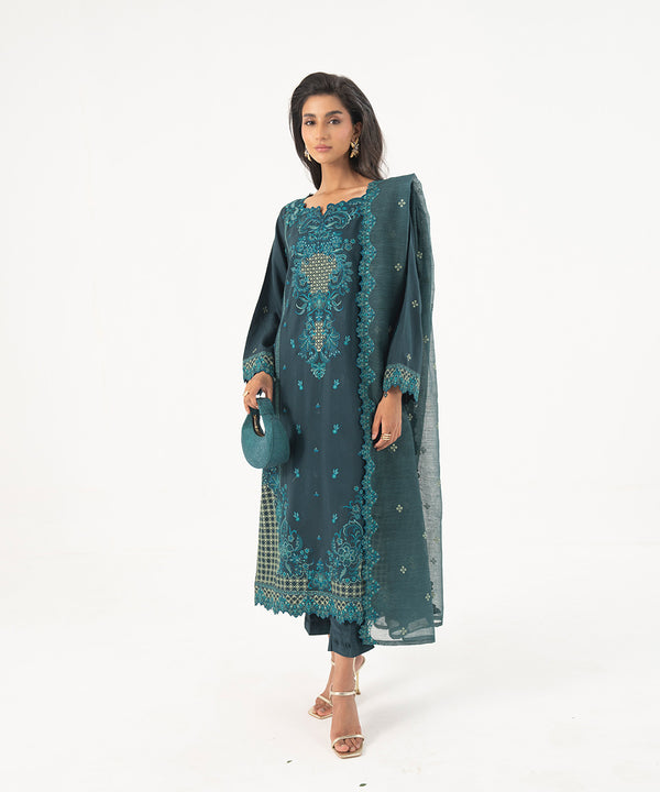 3PC - Embroidered Lawn Suit