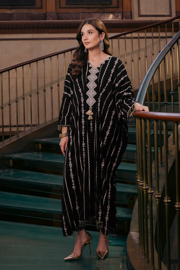 Kaftan - Embroidered Velvet