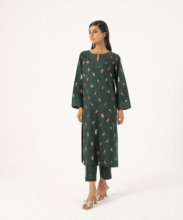 2PC - Embroidered Cotton Lawn Suit