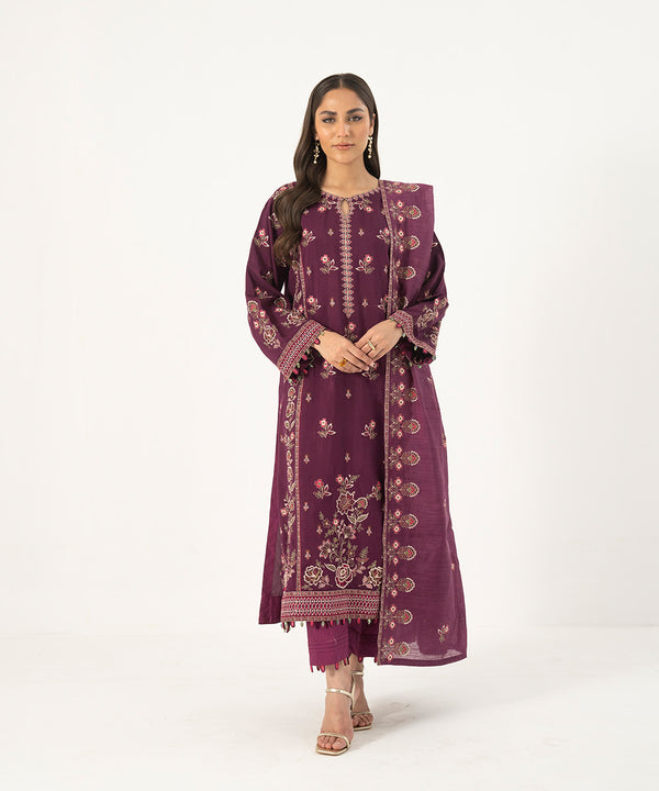 3PC - Embroidered Lawn Suit