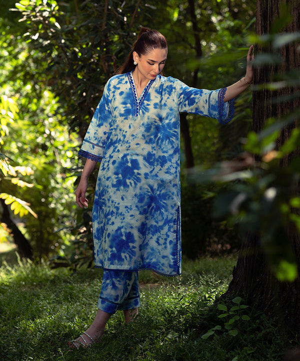 2PC - Printed Khaddar Suit