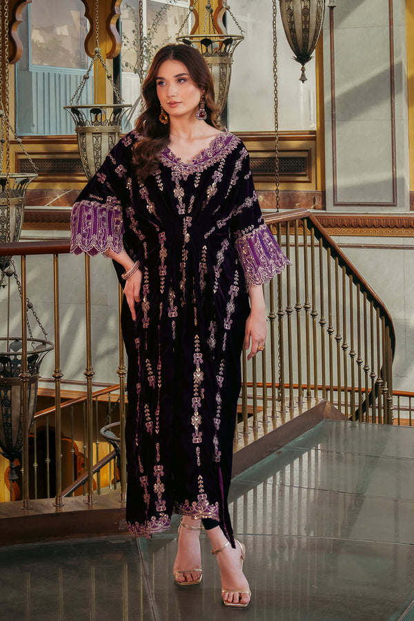 Kaftan - Embroidered Velvet