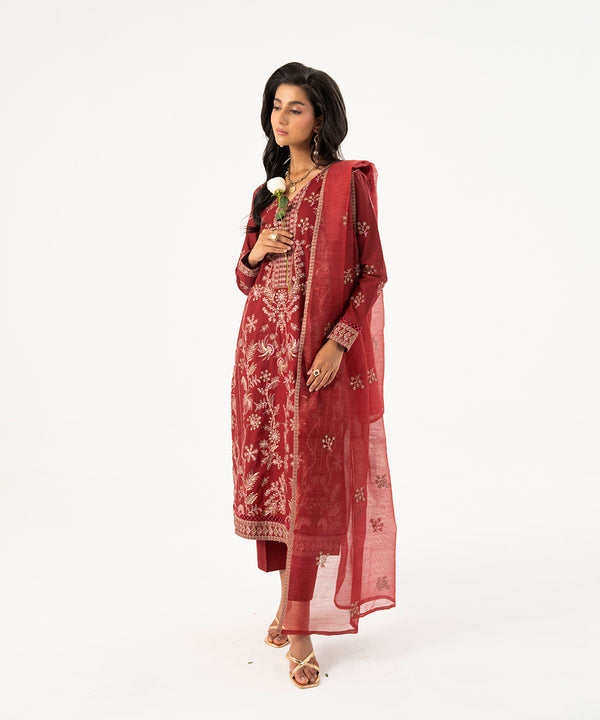 3PC - Embroidered Lawn Suit