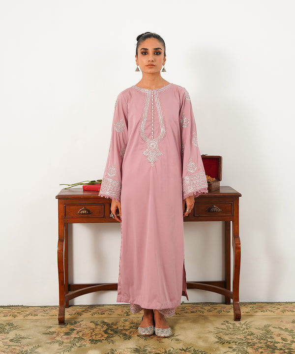 2PC - Luxe Cotton Silk  Suit