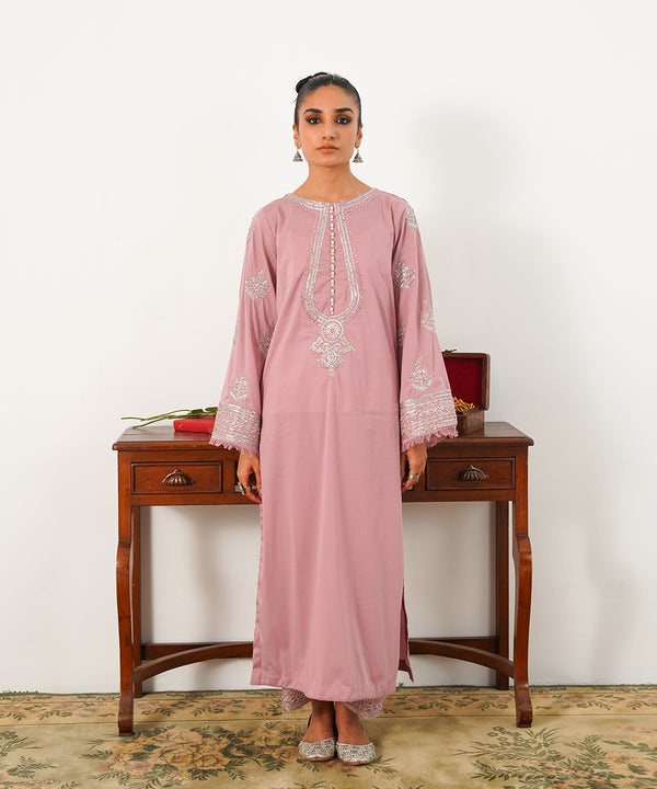 2PC - Luxe Cotton Silk  Suit