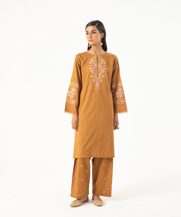 2PC - Embroidered Cotton Lawn Suit