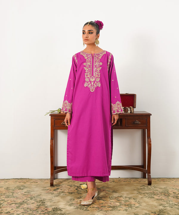 2PC - Luxe Cotton Silk  Suit