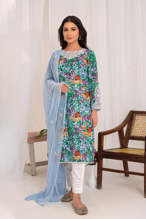 Naaz KGL-00809 (3PC) - Kross Kulture 