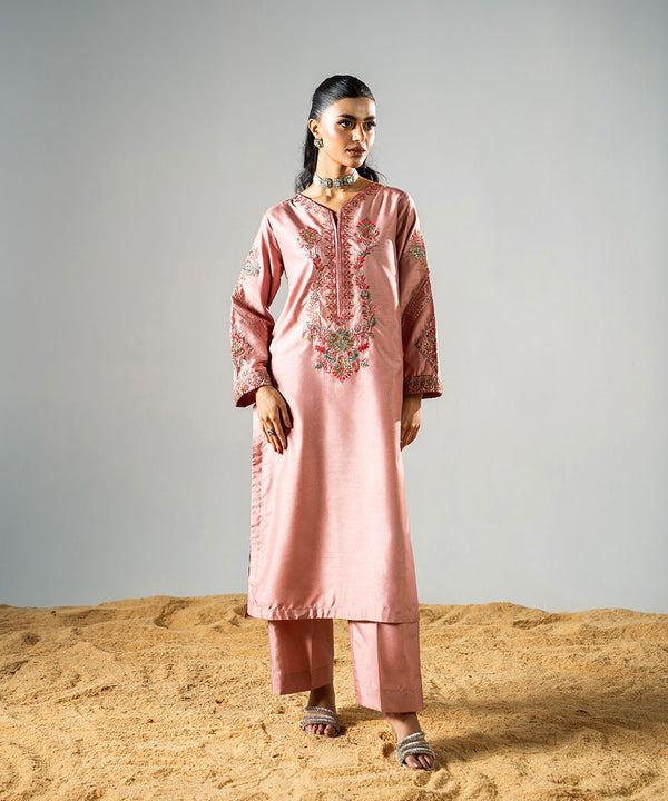 2PC - Raw Silk Suit
