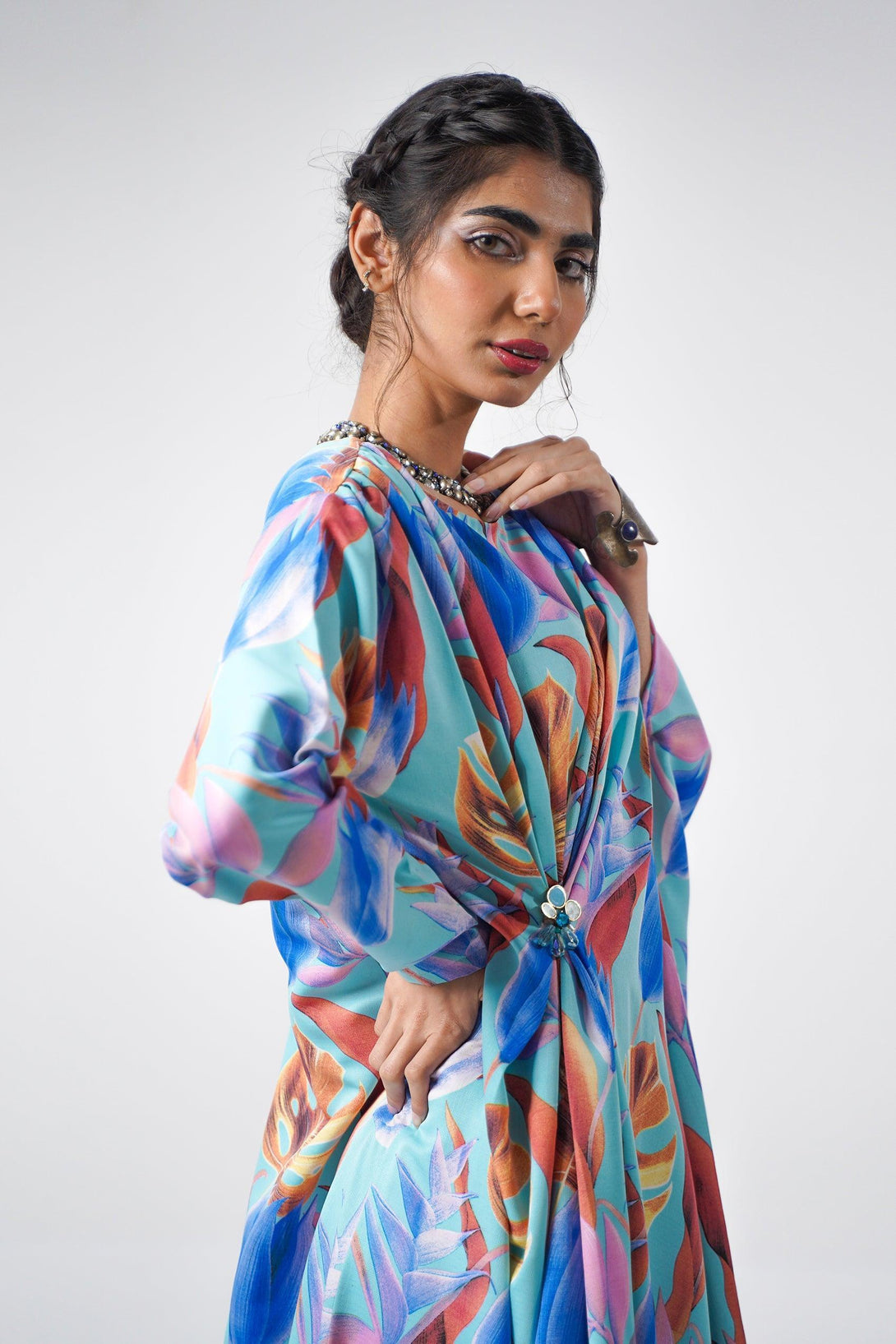 TROPICAL BREEZE KAFTAN 00463 - Kross Kulture 