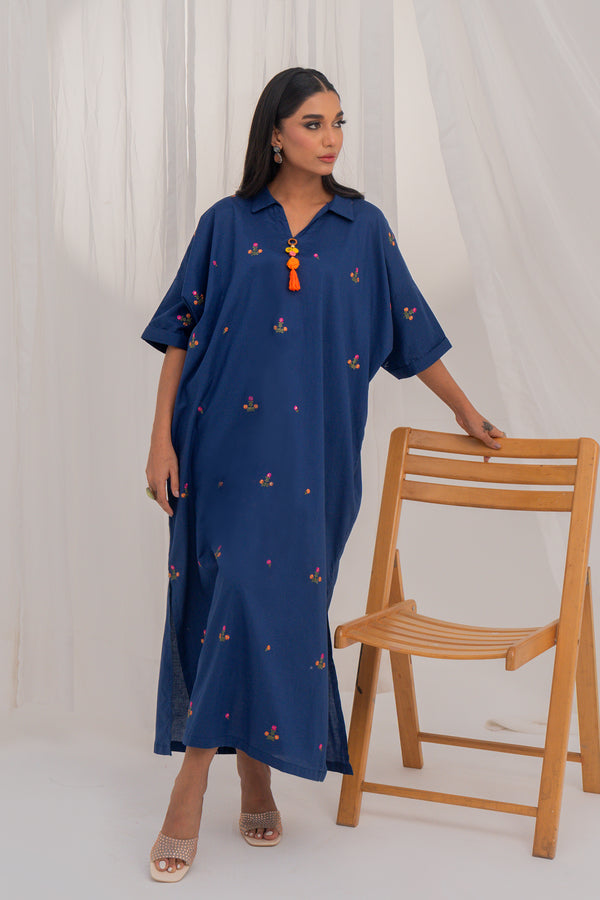 Embroidered Cotton Lawn shirt