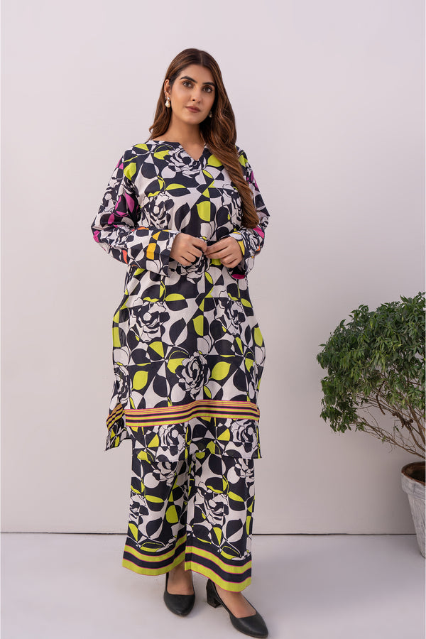 2PC - Printed Lawn Suit