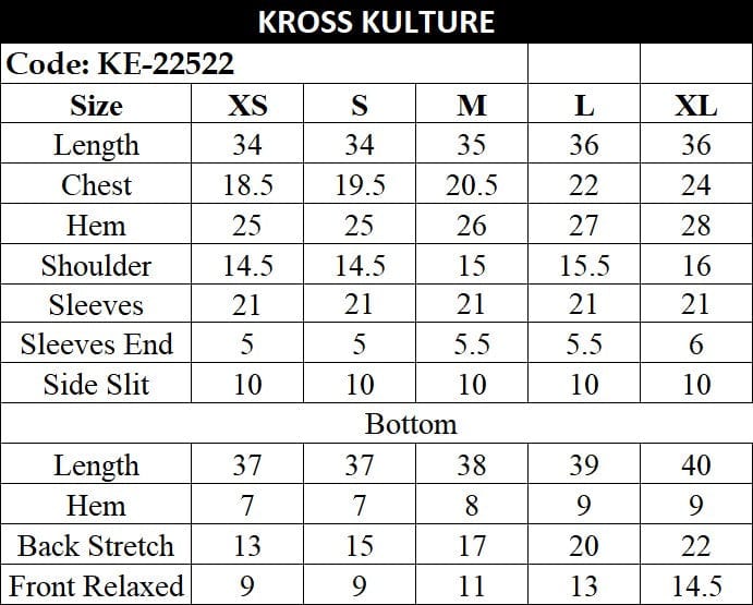 Kross Kulture  Khaddar Ready-To Wear Embroidered KE-22522 (Two Piece)