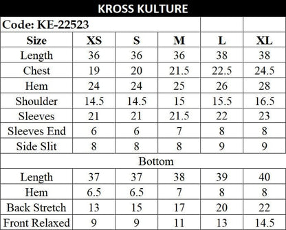 Kross Kulture  Khaddar Ready-To Wear Embroidered KE-22523 (Two Piece)