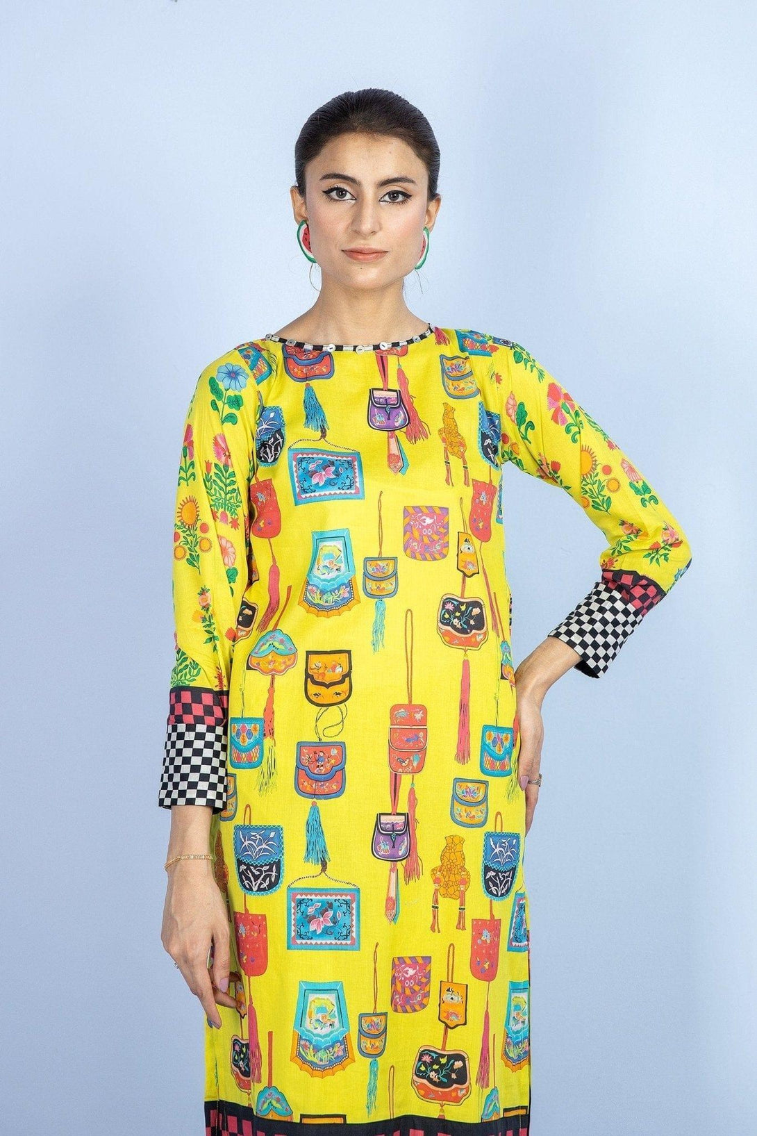 GULMEENA DIGITAL PRINTED KPR-231836 - Kross Kulture 