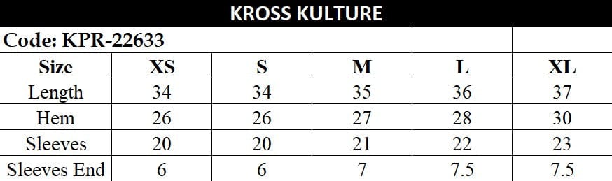 Kross Kulture  Ready-To-Wear Maahru KPR 22633