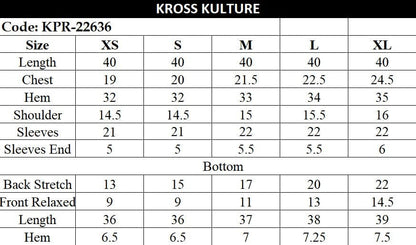 Kross Kulture  Ready-To-Wear Maahru KPR 22636