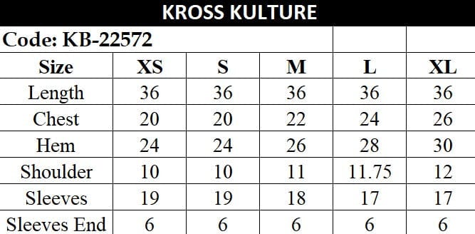 Kross Kulture  Ready-To-Wear ROZMARA KB 22572