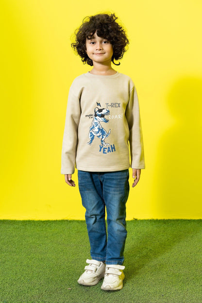 Boys Round Neck Tee SKD-073-23 - Kross Kulture 