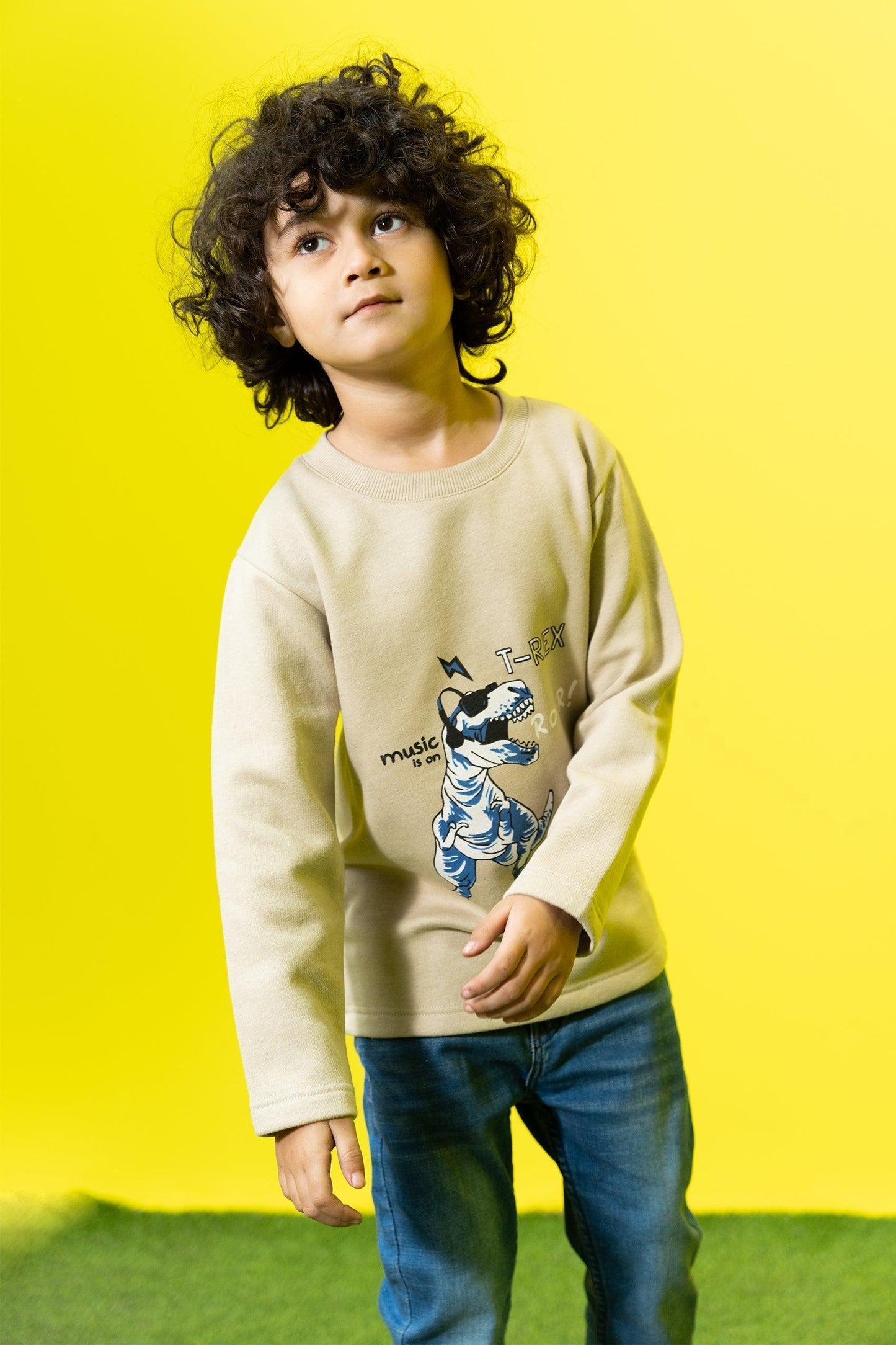 Boys Round Neck Tee SKD-073-23